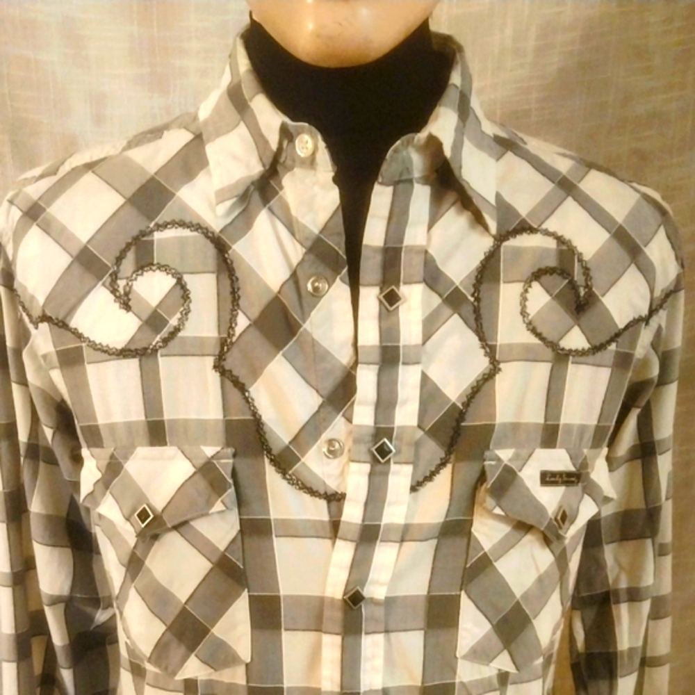 Lucky Brand Checkered Cotton Shirt